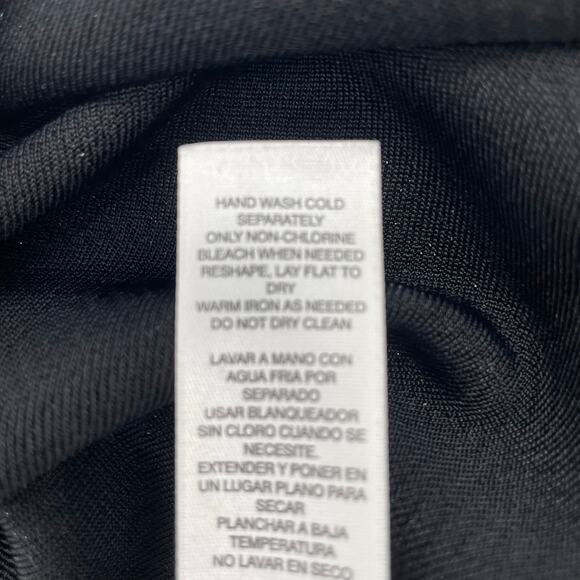 Chico's Women's Tunic Blouse, Black Shimmer, Pullover, Sz. 2 (Med.) - Picture 6 of 11